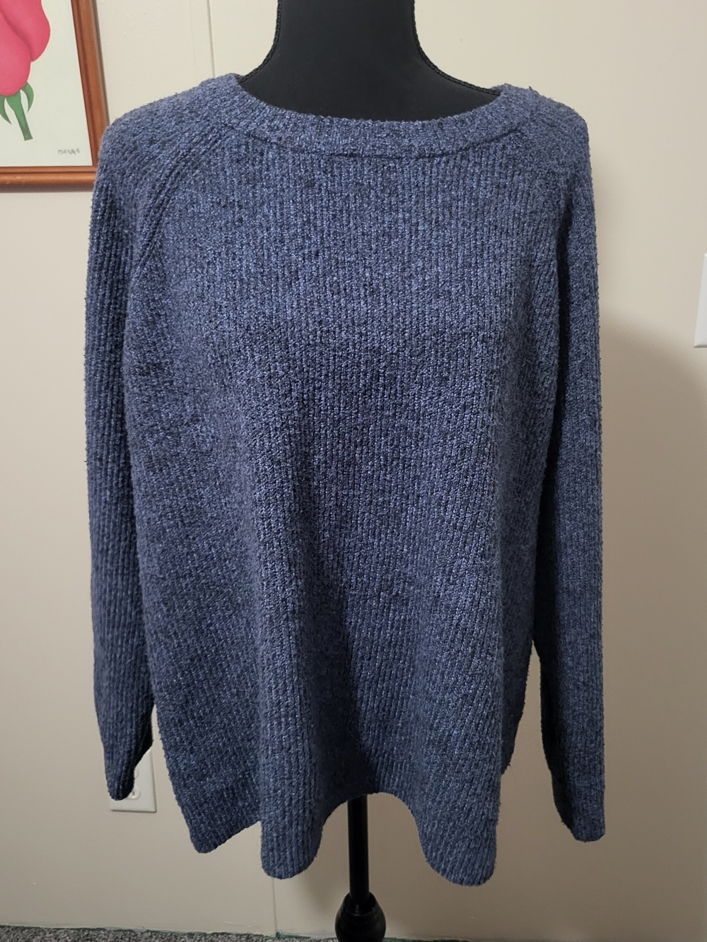 Maurices Women's Crewneck Sweater - Navy Blue